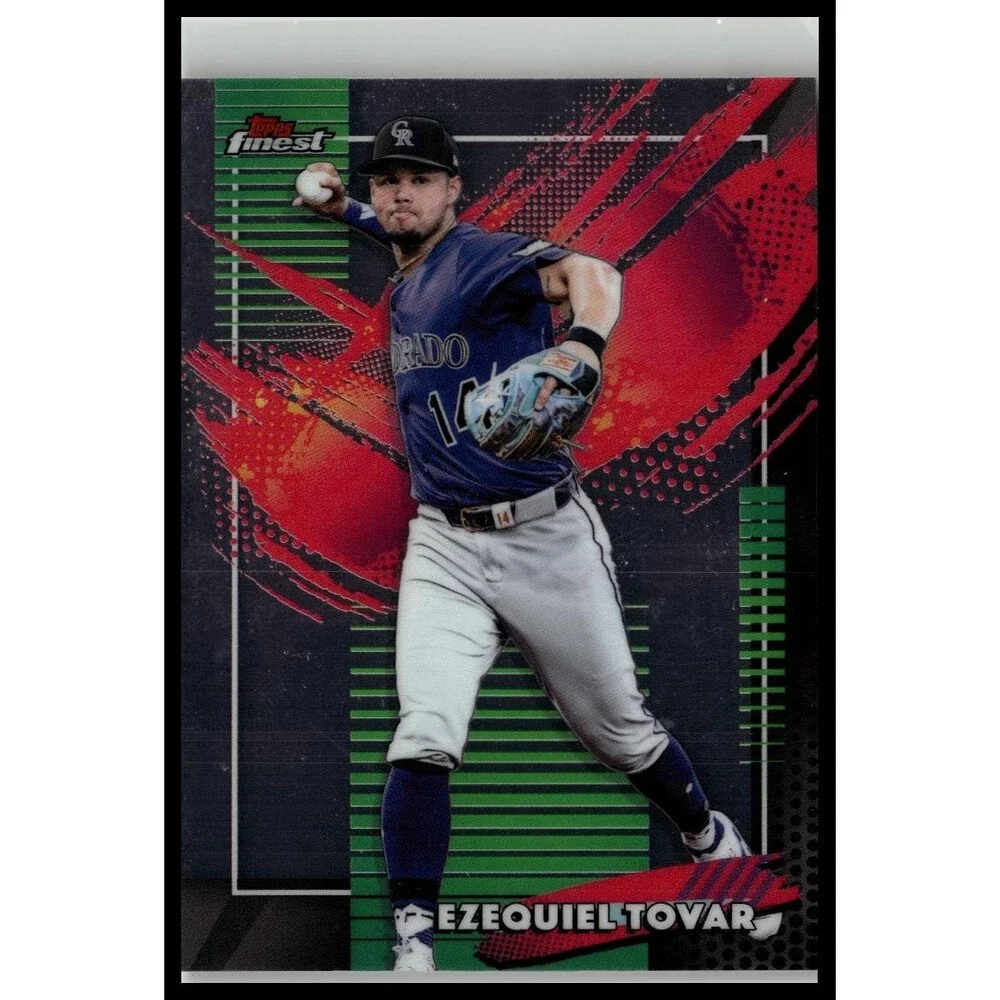 2026 Topps Finest Ezequiel Tovar 234 Colorado Rockies Uncommon